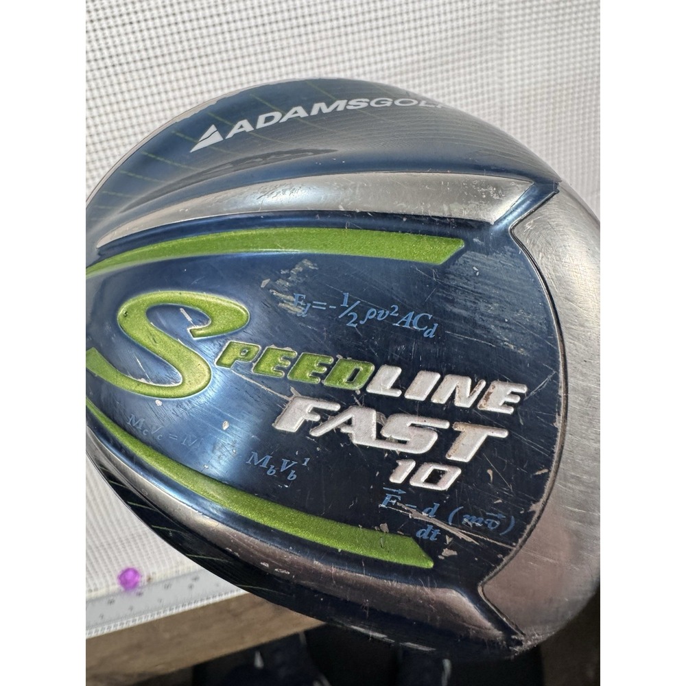 Adams Golf Speedline Fast 10 Driver 9.5 Matrix HD4 60-S Stiff RH 46.5in